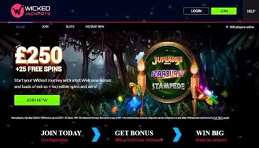 Wicked Jackpots Mobile