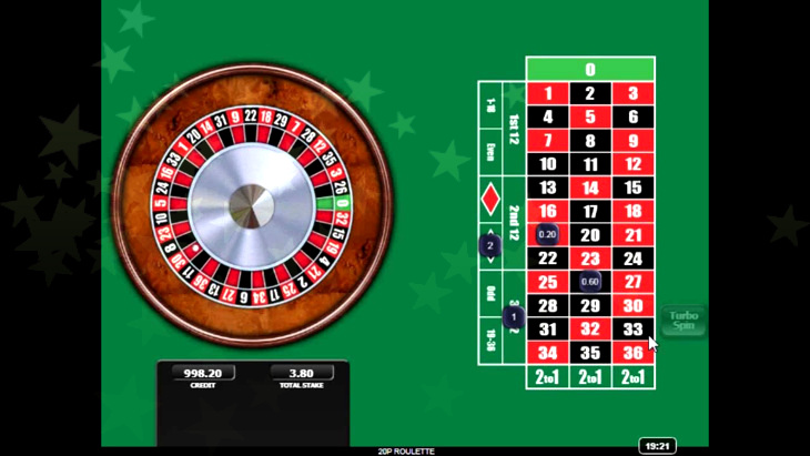20p Roulette Free Play