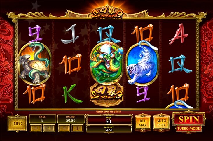 Free Si Xiang Slot Machine