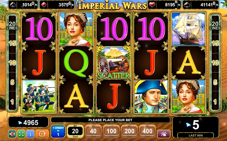 Imperial Wars Slot Machine Online