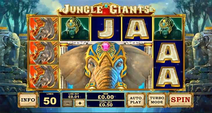 Jungle Giants Slots Review