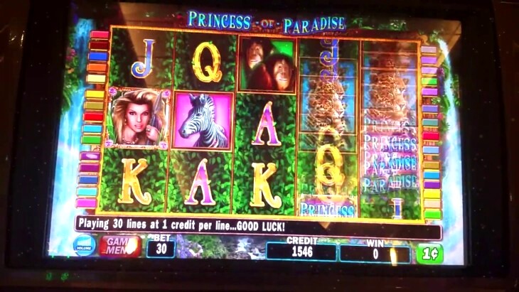 Princess of Paradise Slot Machine