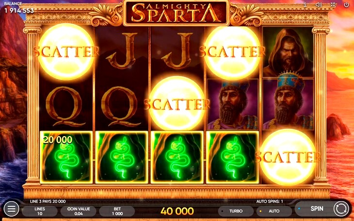 Spartan Warrior Online Slot