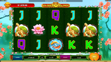 Golden Money Frog Slots