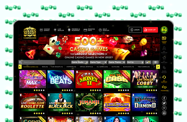 Nj Golden Nugget Casino Online