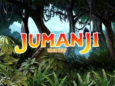 Top Slot Game of the Month: Jumanji Netent Video Slot Logo