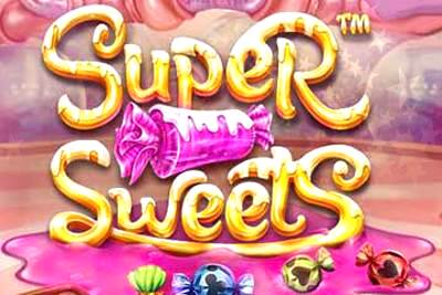 Top Slot Game of the Month: Super Sweets Slot Logo