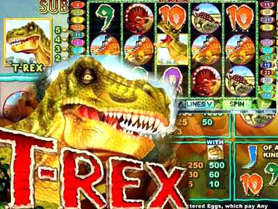Top Slot Game of the Month: T Rex Slot
