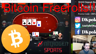 bitcoin poker freeroll