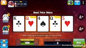Bonus Deluxe Video Poker