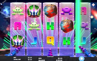 Cosmic Invaders Slot Machine