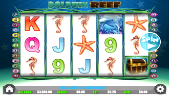 intertops classic casino Dolphin Reef Slot