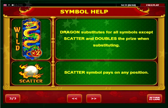 Dragons Wild Slot Machine Online