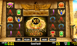 Egyptian Wilds Slot Machine