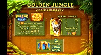 Golden Jungle Slot Machine