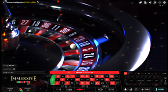 Immersive Roulette Live