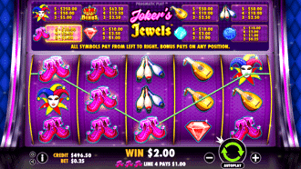 Joker's Jewels Slot Game