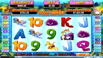 Ocean Oddities Slot Machine