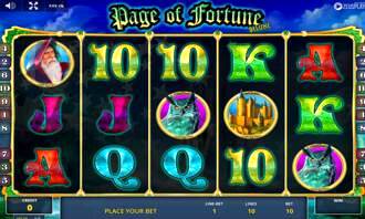 Page of Fortune Deluxe Slot