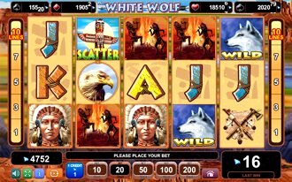 The White Wolf Slot Machine