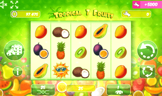 Tropical 7 Fruits Slot Machine
