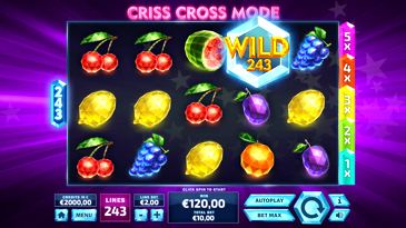 243 Crystal Fruits Slot Machine