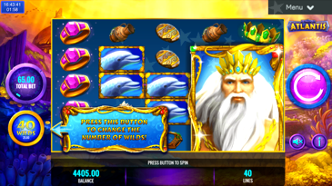 Atlantis Games King Free Poker