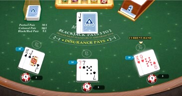 Blackjack Perfect Pair