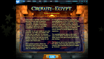 Crown of Egypt Slots