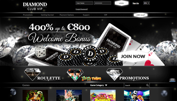 Diamond Vip Casino Bonus Code