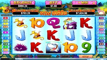 Ocean Oddities Slot Machine