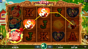 Oink Country Love Slots Review