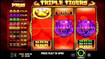 Play Triple Tigers