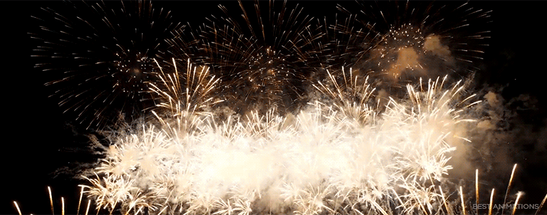 50 Amazing Fireworks Animated Gif Pics to Share!