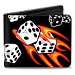 Bi-Fold Wallets by Buckle-Down Tagged "Flaming Dice"