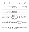 ICELAND Bingo Card