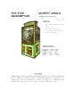 Jackpot Jungle Owner's Operation/Service/Repair Manual Five Star Redemption 5 Xx