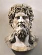 Profile of the Greek God Zeus
