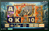 Jungle Giants Slots Review