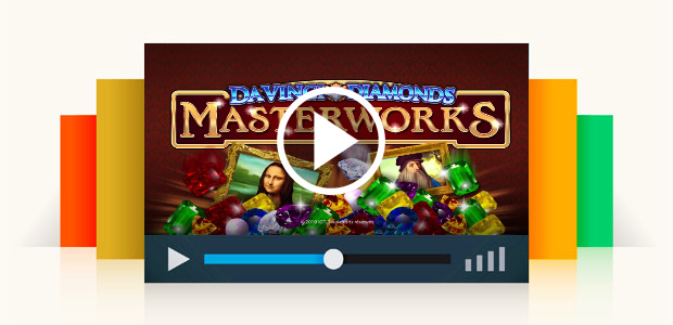 Da Vinci Diamonds Masterworks - Online Slots - Lotoquebec
