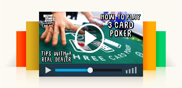 How to Play 3 Card Poker in Gta 5 Online - Tutorial with a