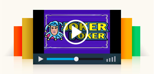 Joker Poker Progressive Video Poker Machine