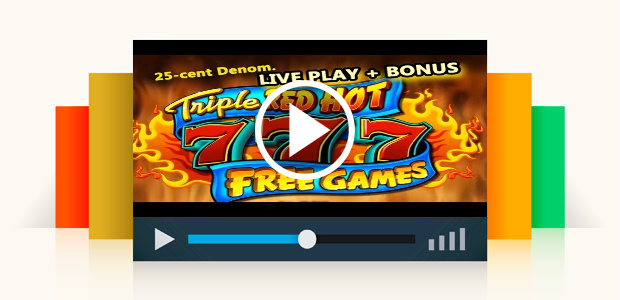 *max* Triple Red Hot 777 Slot **high Limit** Live