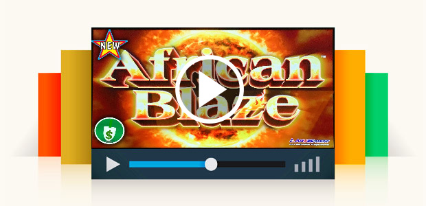 New - African Blaze Slot Machine, Bonus