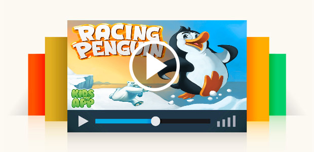 Racing Penguin (top Free Games) - Best App for Kids