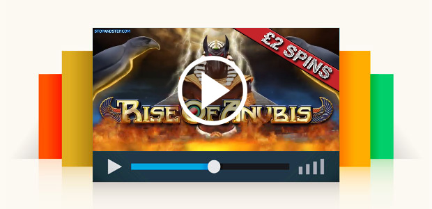 Slot Play - Rise of Anubis £2 Spins in Betfred with Free