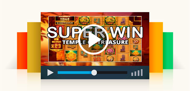 Super Win on Temple of Treasure Megaways!! (blueprint)