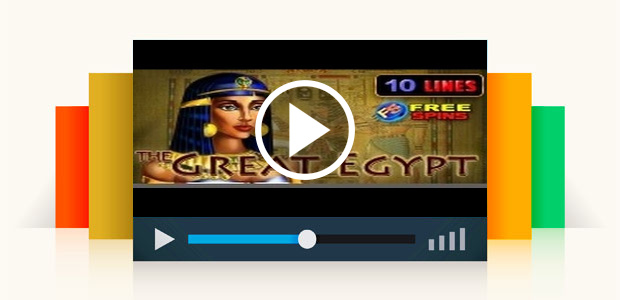 The Great Egypt - Slot Machine - 10 Lines + Bonus Games