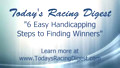 6 Quick Steps Every Horse Racing Handicapper Should