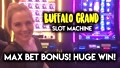 Buffalo Grand! Max Bet! Huge Win!!! Buffalo Slot Machine